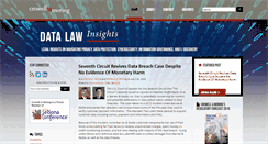 Desktop Screenshot of crowelldatalaw.com